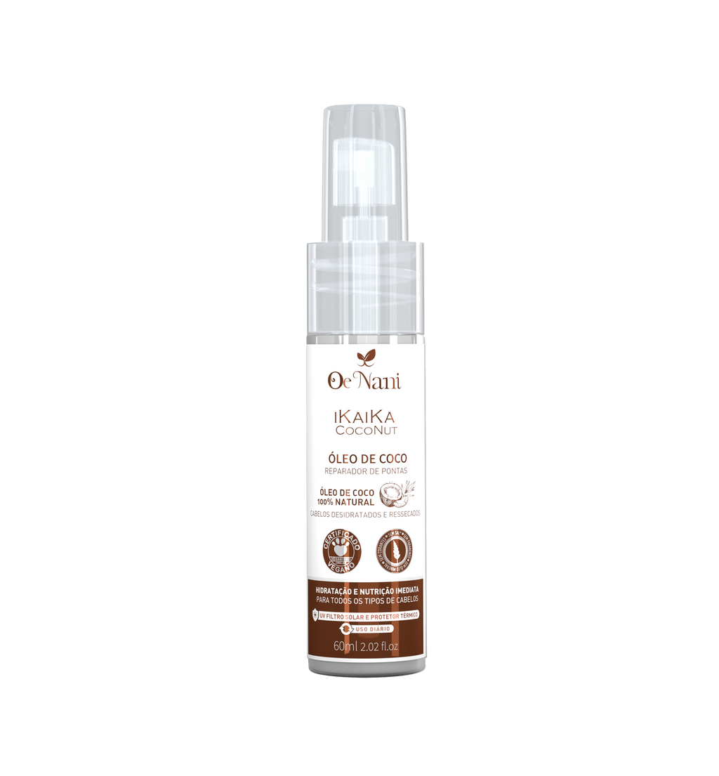 Óleo de Coco Reparador de Pontas - iKaiKa Coconut 60ml - Oe Nani
