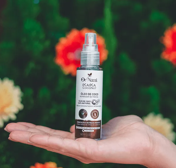 Óleo de Coco Reparador de Pontas - iKaiKa Coconut 60ml - Oe Nani