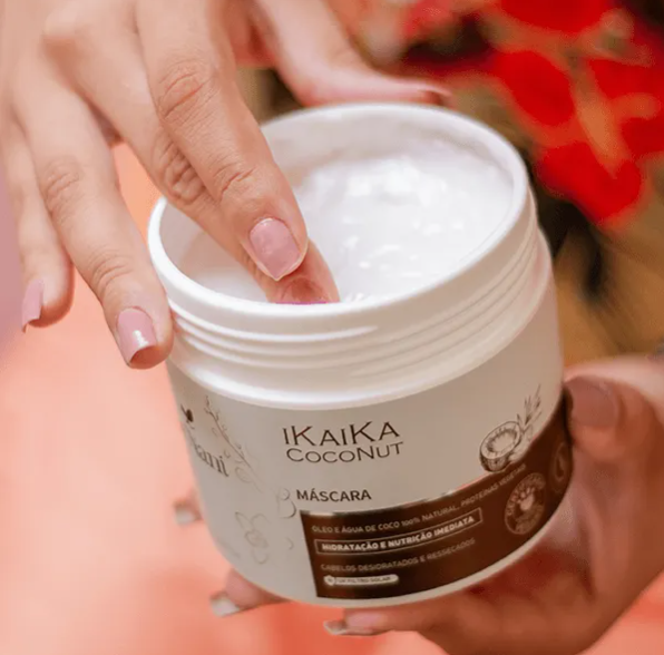 Máscara Hidratação Intensa - iKaiKa Coconut 500gr - Oe Nani