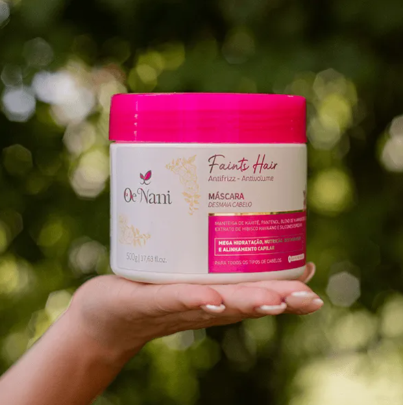 Máscara Desmaia Cabelo - Faints Hair - 500gr - Oe Nani