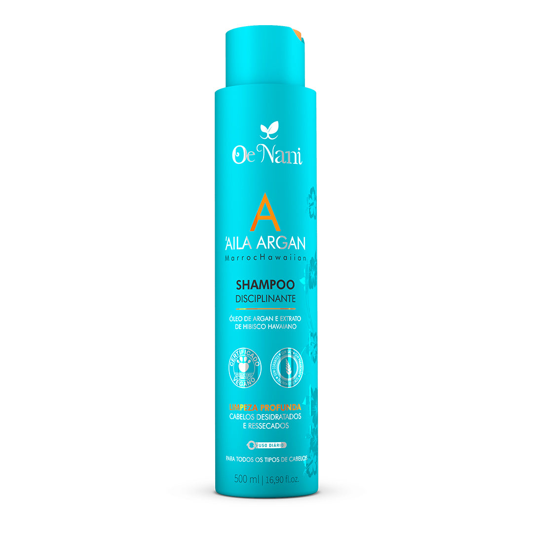 Shampoo Disciplinante - 'Aila Argan 500ml - Oe Nani